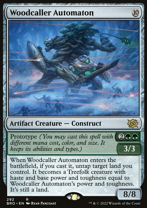 Woodcaller Automaton